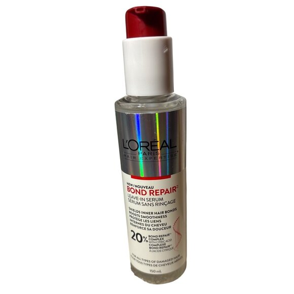 LOreal Paris Hair Expertise Bond Repair Leave-In Serum For Damaged Hair 150ml - Picture 1 of 4